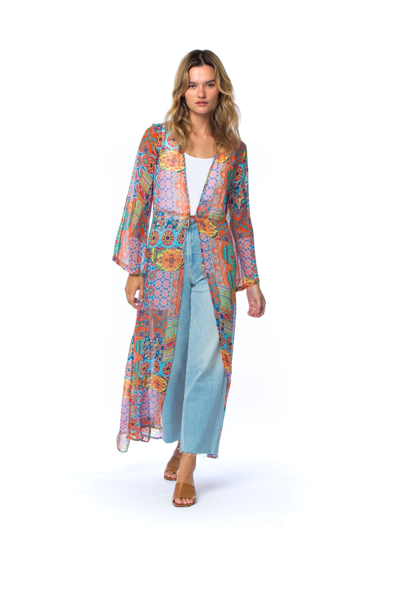 Madison Citrus Kimono